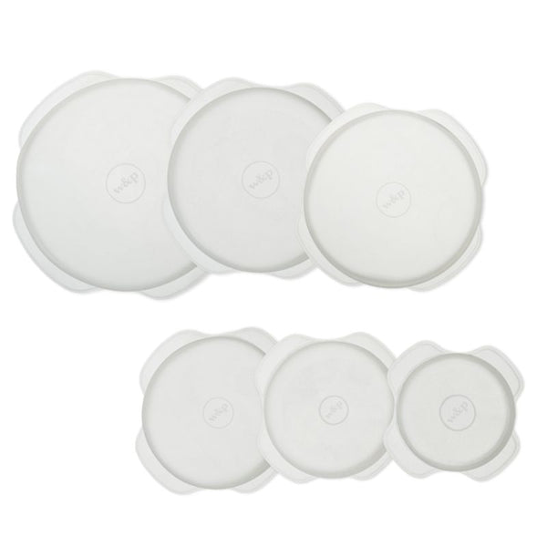 Stretch Lids Round Set of 6
