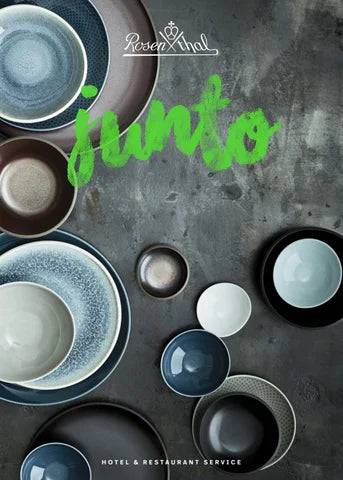 Junto Dinner Plate (Porcelain) Relief Top