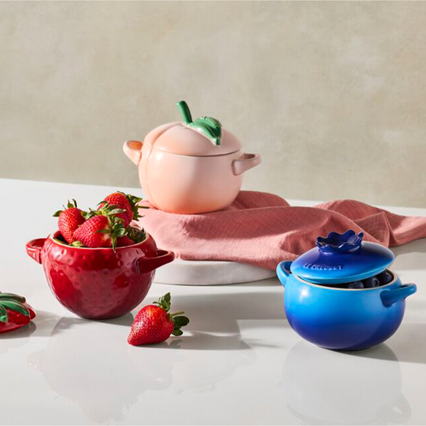 Stoneware Fruit Cocotte
