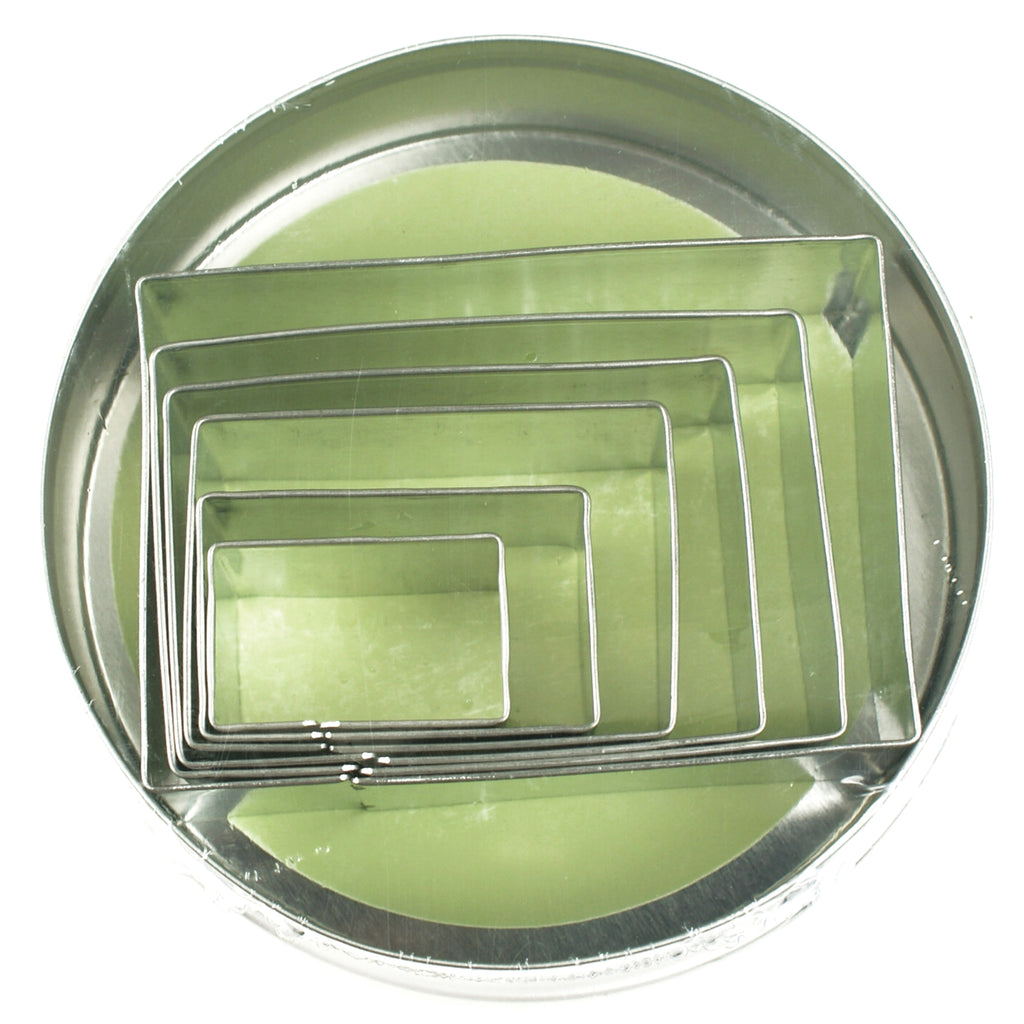Rectangular 6PC Cookie Cutter Set