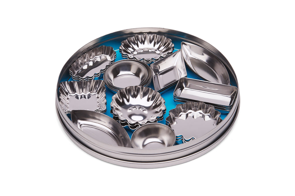 Mini Tartlette Set Tin 36Pc