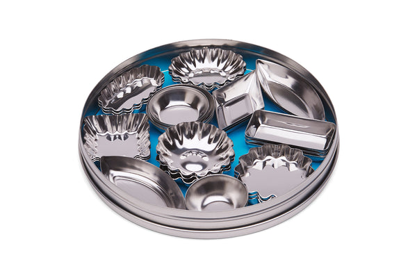 Mini Tartlette Set Tin 36Pc