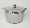 Le Creuset Stainless Steel 8.3 L Stockpot with Pasta Insert