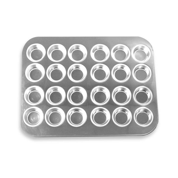 Fox Run 24-Cup Stainless Steel Mini Muffin Pan