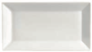 Palma White Rectangular Platter