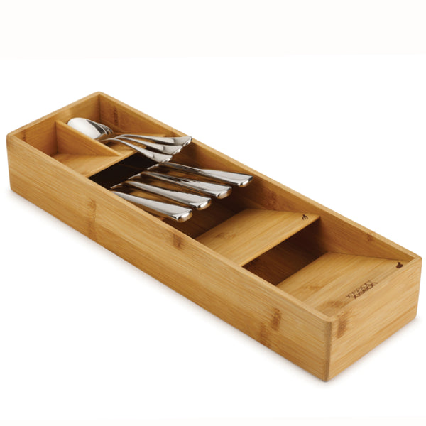 Drawerstore Bamboo Compact Cutlery Organiser