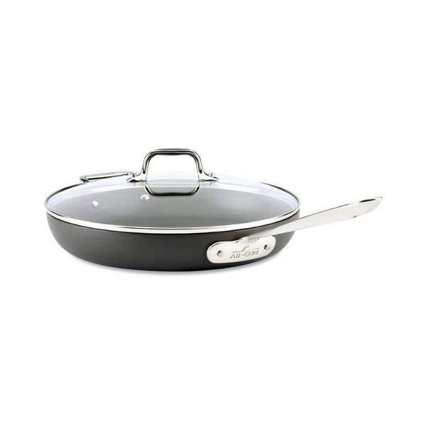 12" HA1 Hard Anodized Fry Pan with Lid