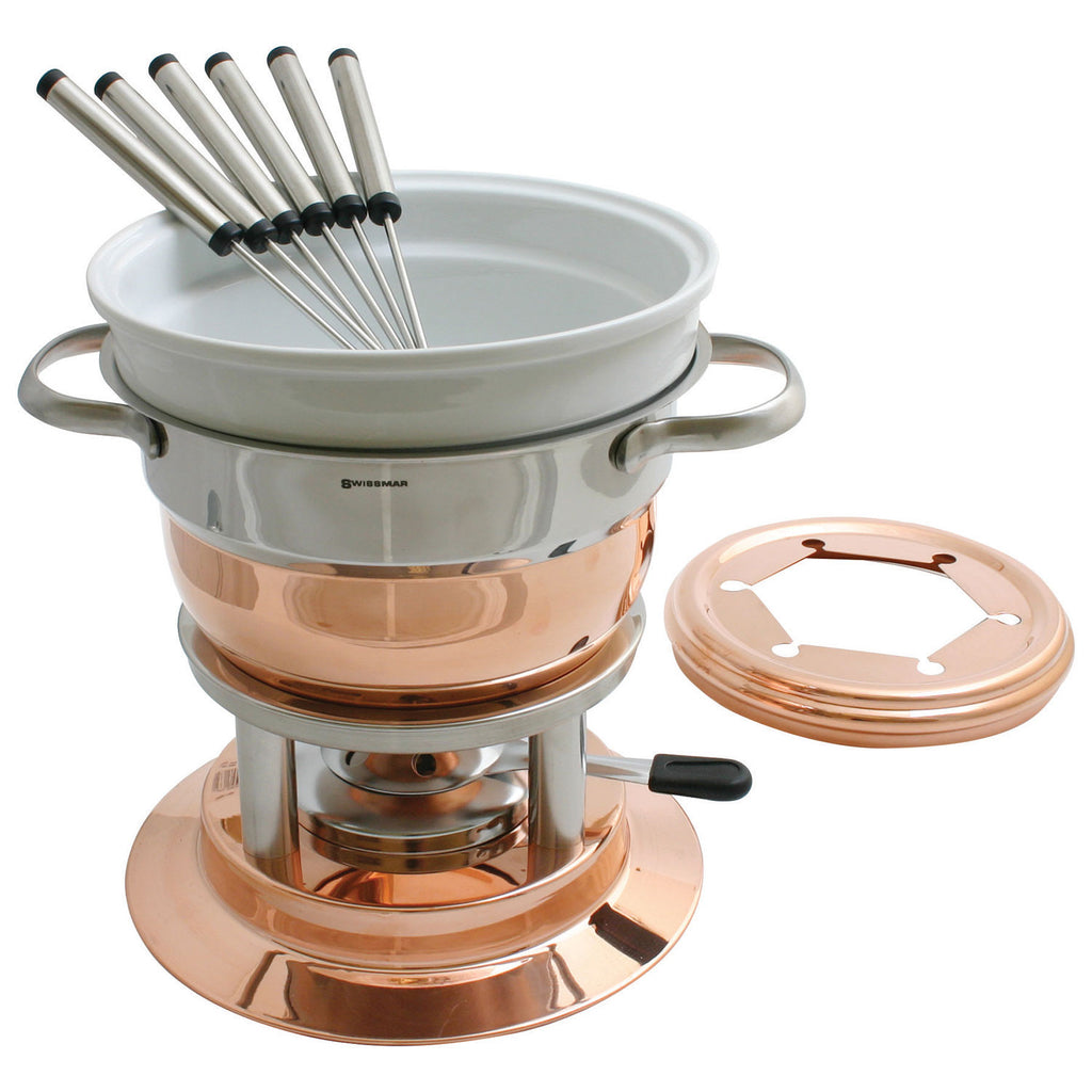 Lusanne  11 pc Copper Fondue Set