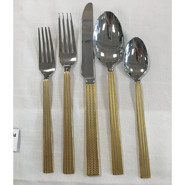 Splendide Weaves Gold Cutlery