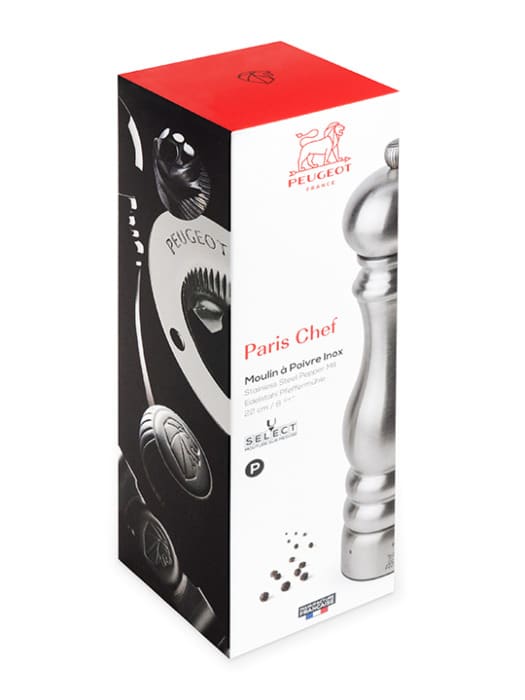 Paris Chef u'Select Salt & Pepper Mills (Stainless Steel)