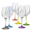 Bohemia Rainbow Wine Glasses 350ml