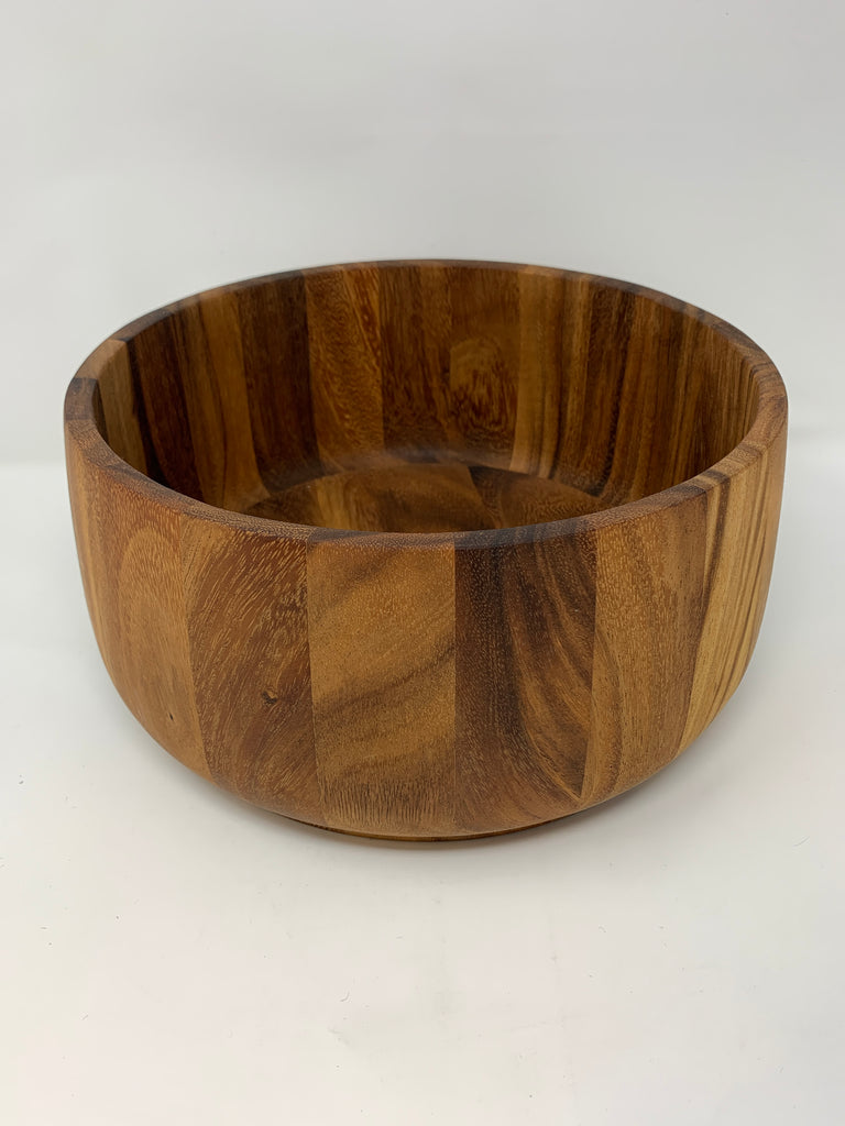 Ironwood straight sided salad bowl