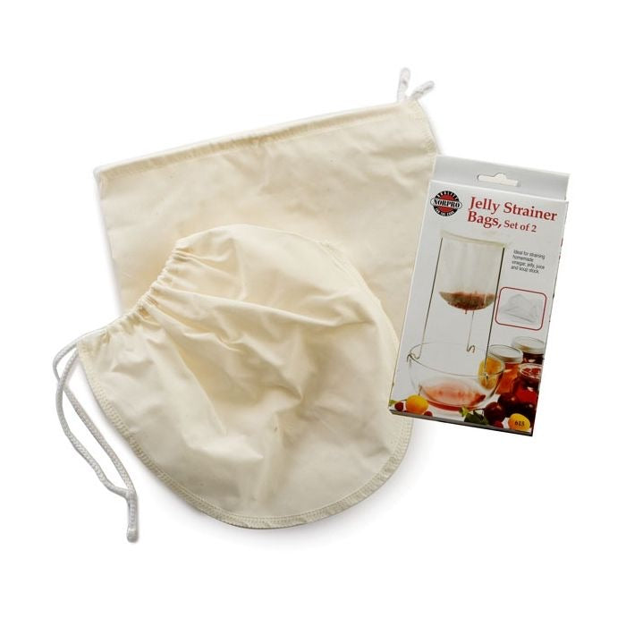 Jelly straining bags set of 2