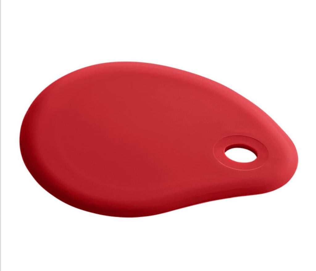 Silicon Bowl Scraper Red