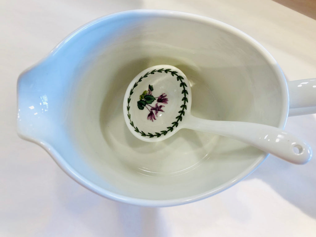 Botanic Garden Sauce Jug and Mini Ladle