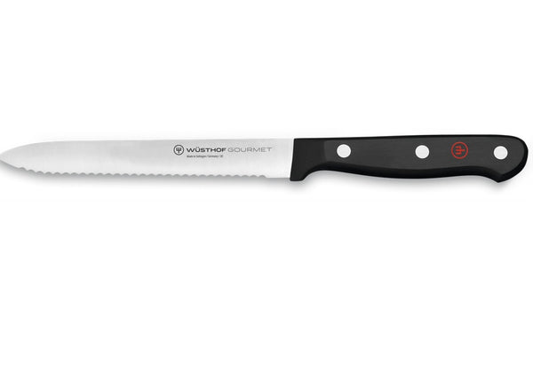 Gourmet 5 inch Serrated Utility Knife