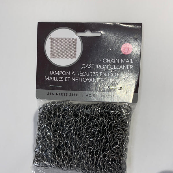 Chain Mail Cast Iron Cleaner
