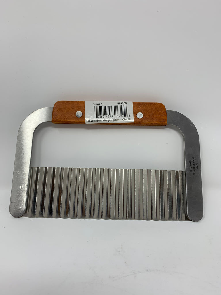 Garnishing/Serrator/w Corrugated Crinkle Cutter