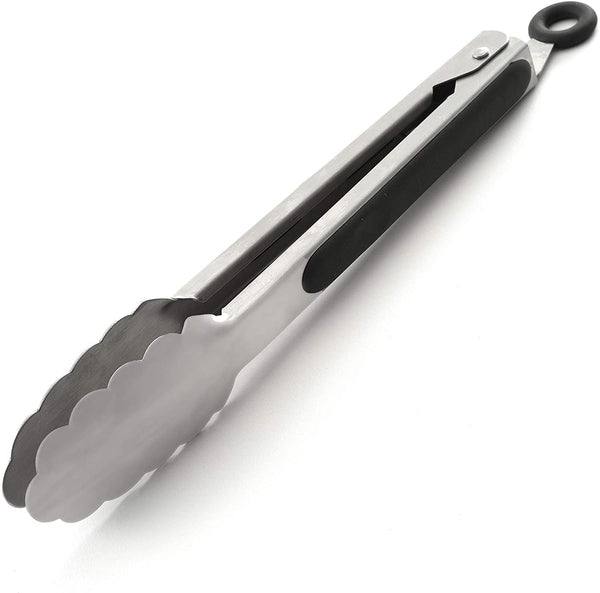 Norpro 9” stainless steel locking tongs