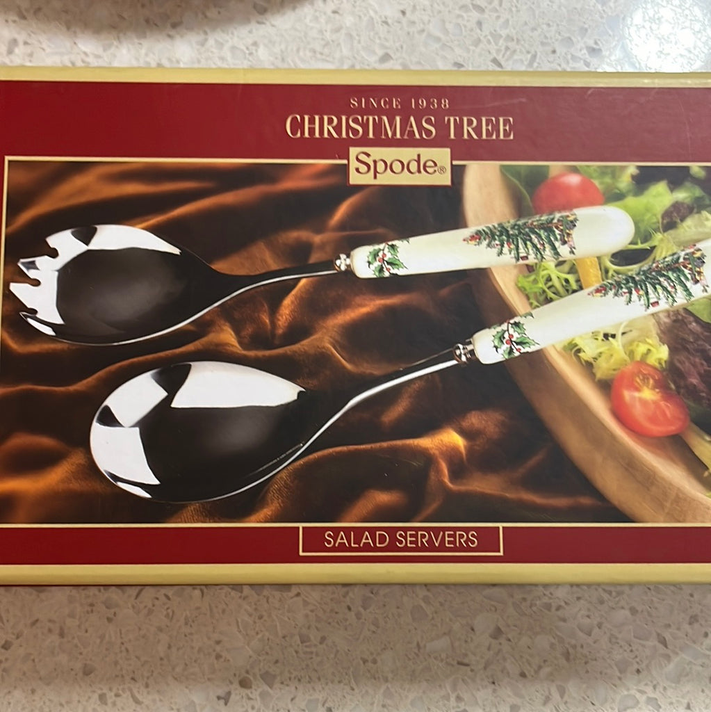 Christmas Tree Salad Servers