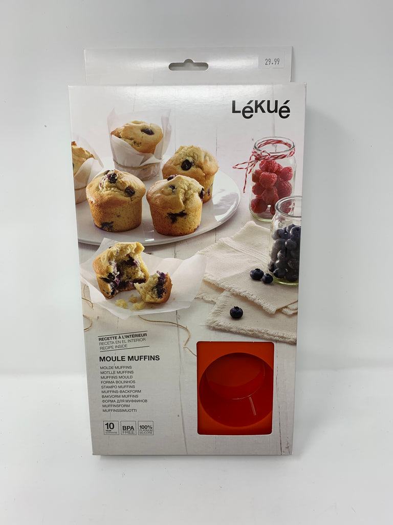 Lekue Silicone muffin form