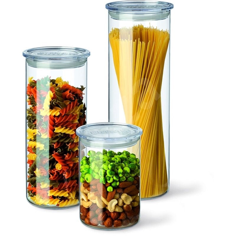 Simax cylinder storage jars
