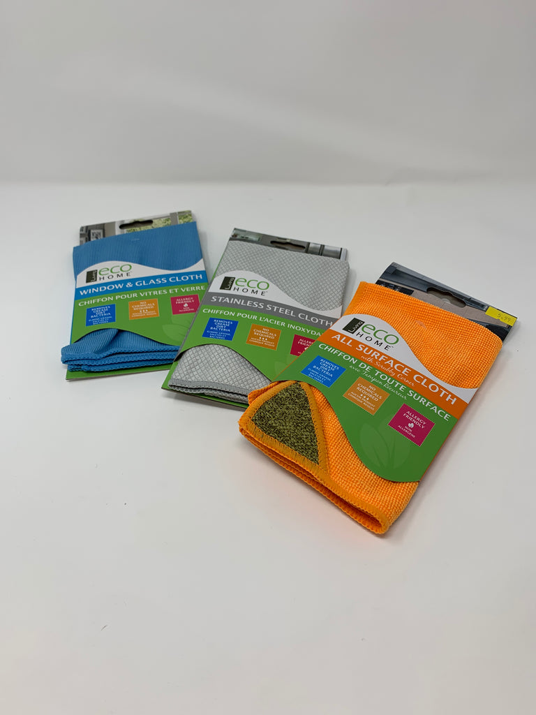 Eco home cleaning cloths