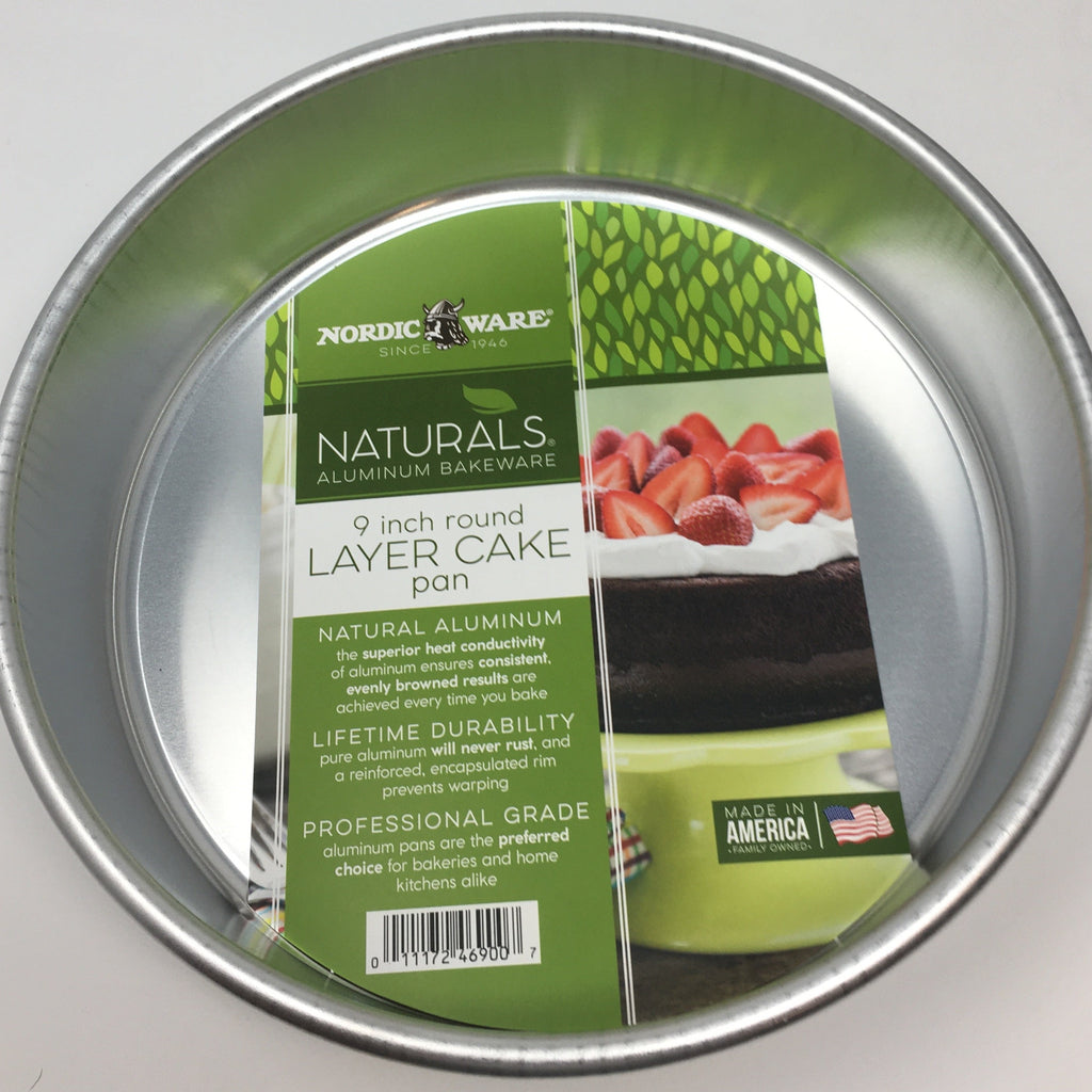 Naturals Aluminum 9" Round Cake Pan