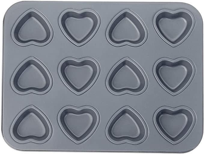 Mini Heart Muffin Pan