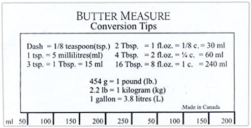 Butter ruler