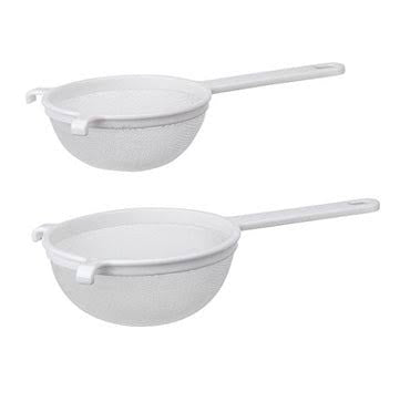 Set of two strainers nylon