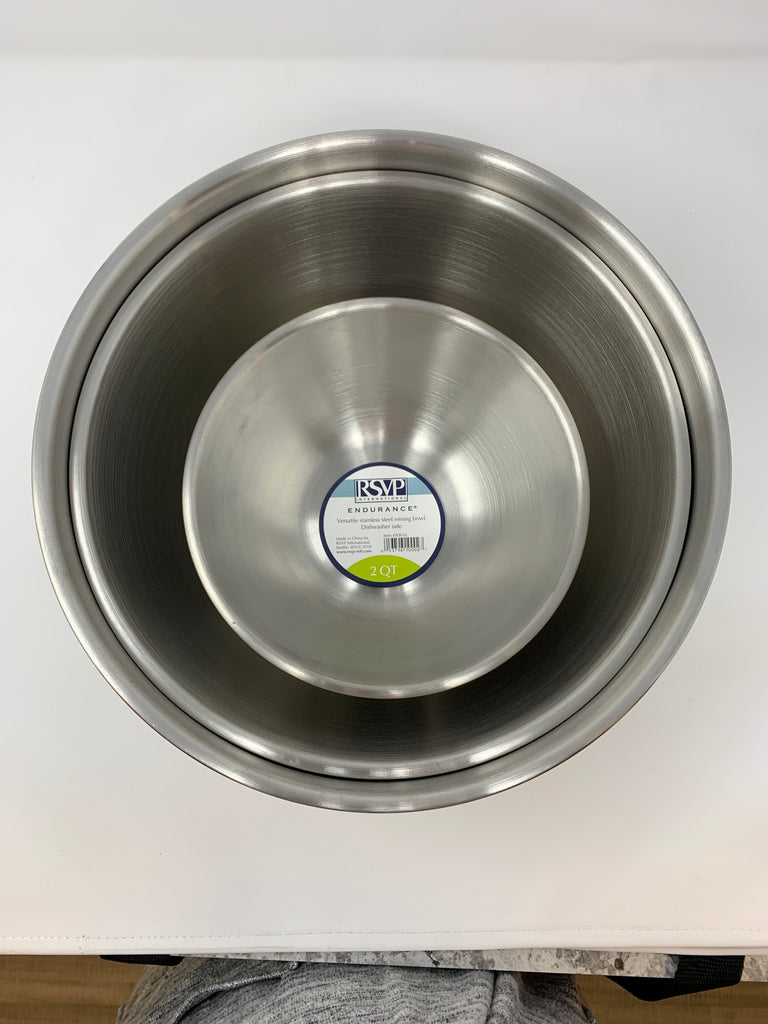 RSVP Stainless Steel Mixing Bowl
