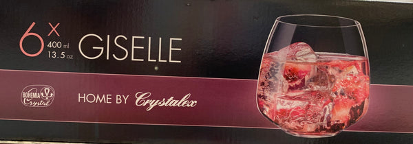 Giselle old Fashion Stemless Set/6