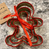 cookie cutter Set /3 Gold and red