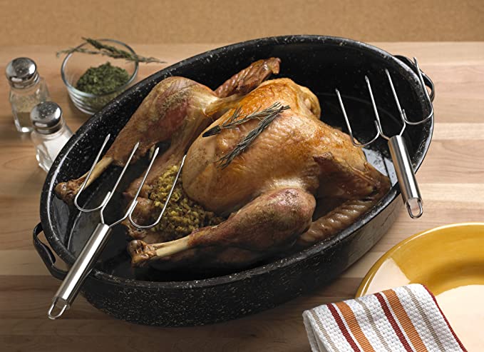 Poultry roast lifter set
