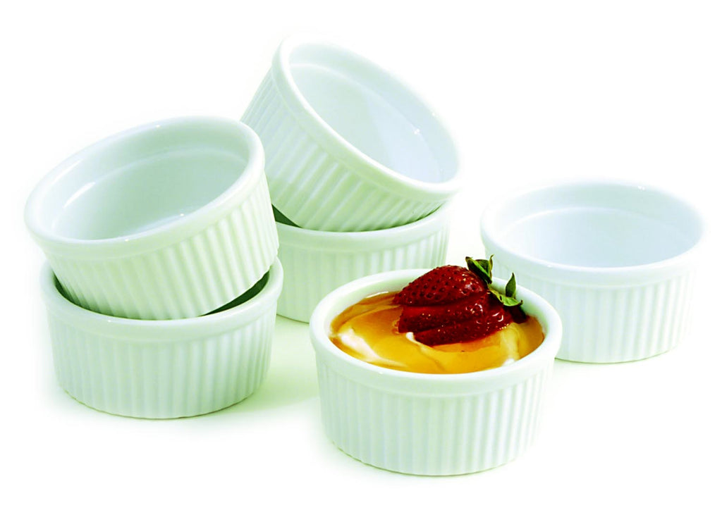 Norpro porcelain ramekins six pieces