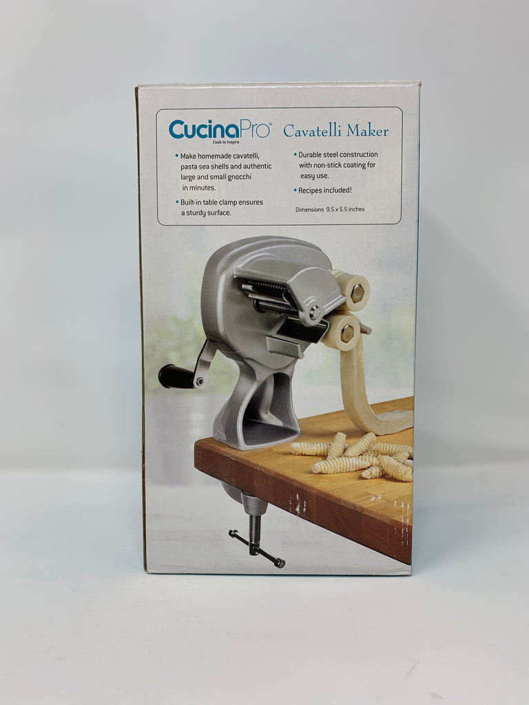Cookistry's Kitchen Gadget and Food Reviews: How to Use a Cavatelli Maker