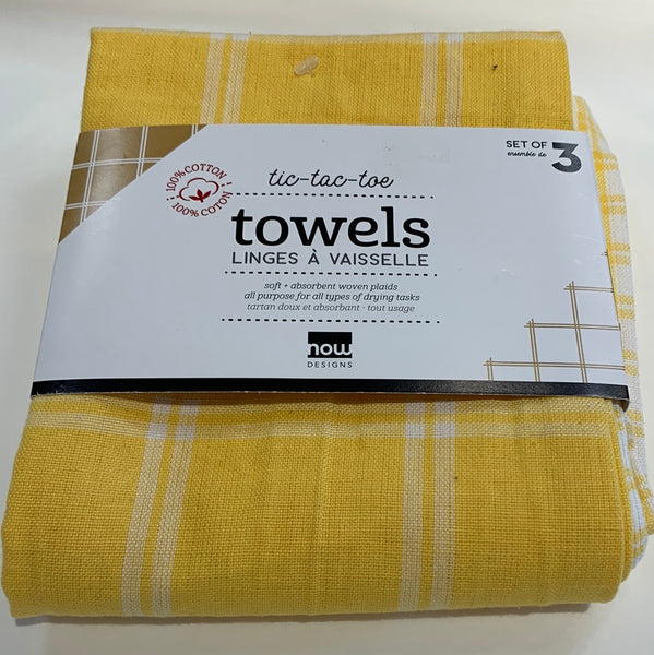 Tic Tac Toe Towels