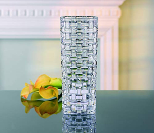 Nachtmann Crystal Woven Vase (27cm)