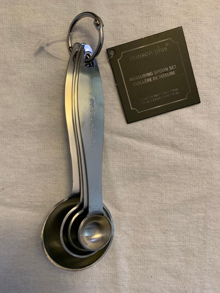 Measuring spoon set stainless steel