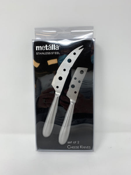 Metalla Set of 2 cheese knives