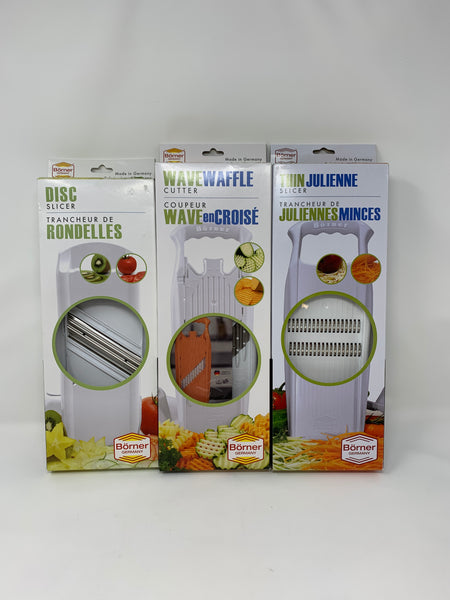 Borner  slicer and cutters
